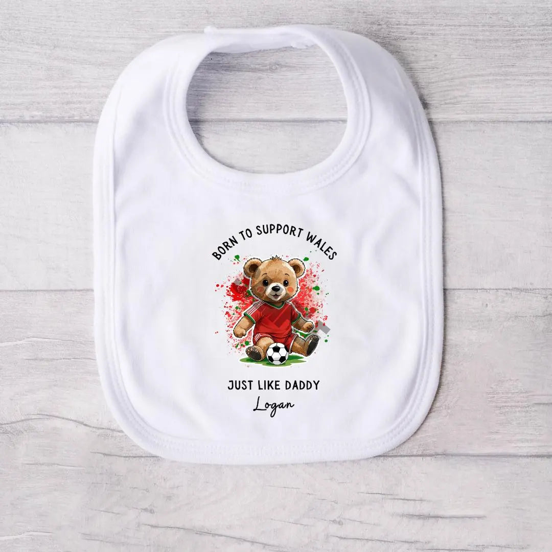 BORN TO SUPPORT WALES BABY VEST