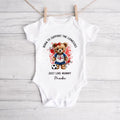 BORN TO SUPPORT THE LIONESSES BABY VEST