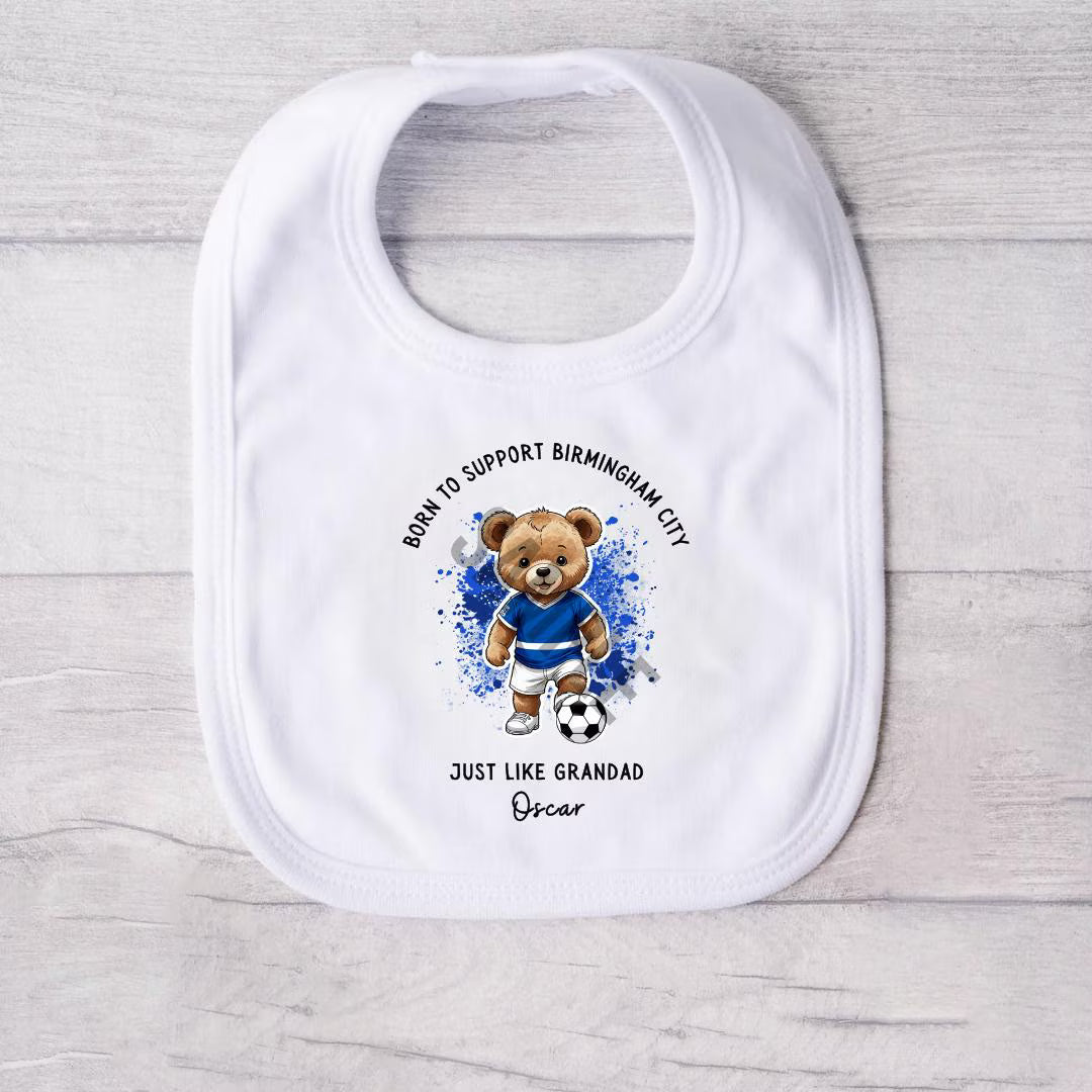 BORN TO SUPPORT BIRMINGHAM CITY BABY VEST