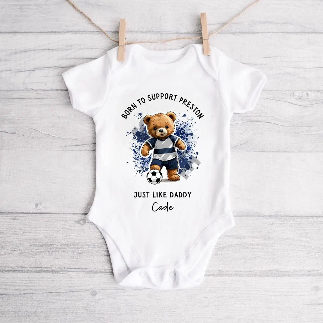 BORN TO SUPPORT PRESTON BABY VEST