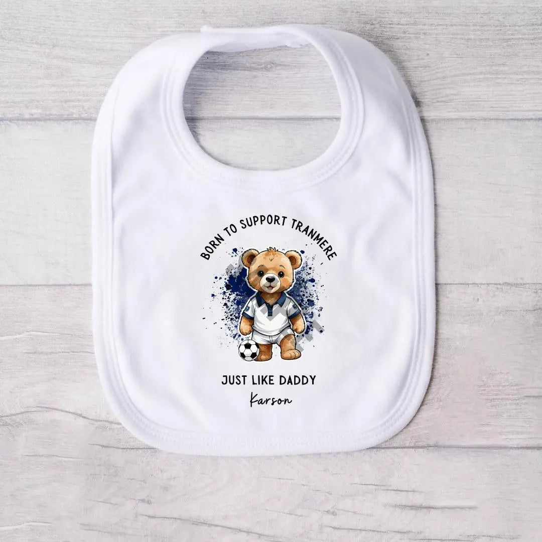 BORN TO SUPPORT TRANMERE BABY VEST