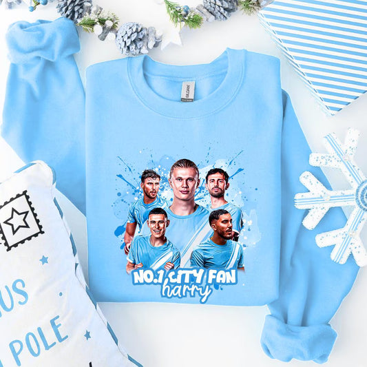 MAN CITY CHRISTMAS SWEATSHIRT