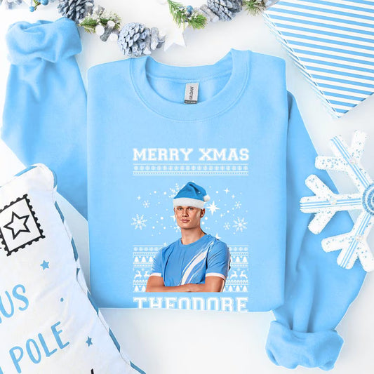 MAN CITY CHRISTMAS SWEATSHIRT