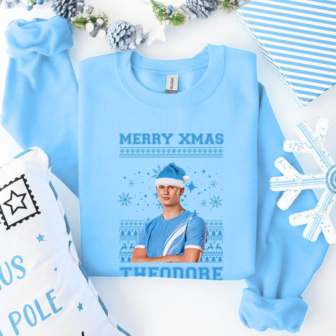 MAN CITY CHRISTMAS SWEATSHIRT