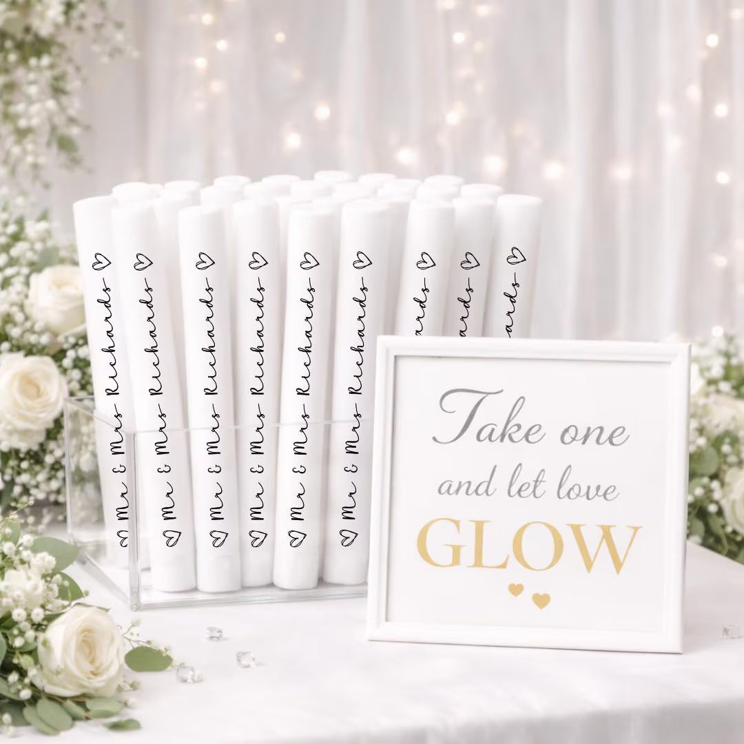 WEDDING LED GLOWSTICKS