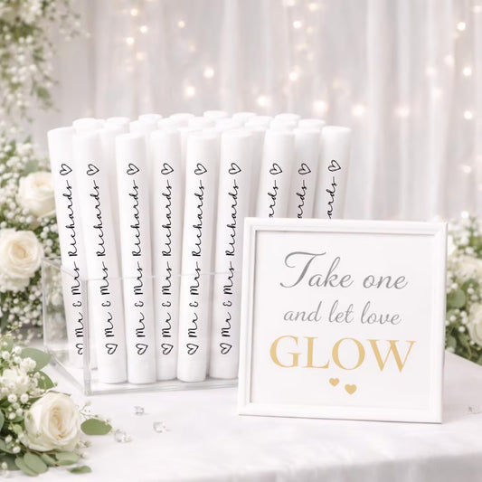 WEDDING LED GLOWSTICKS