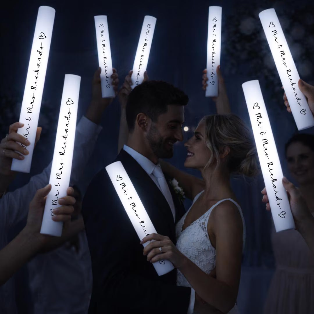 WEDDING LED GLOWSTICKS