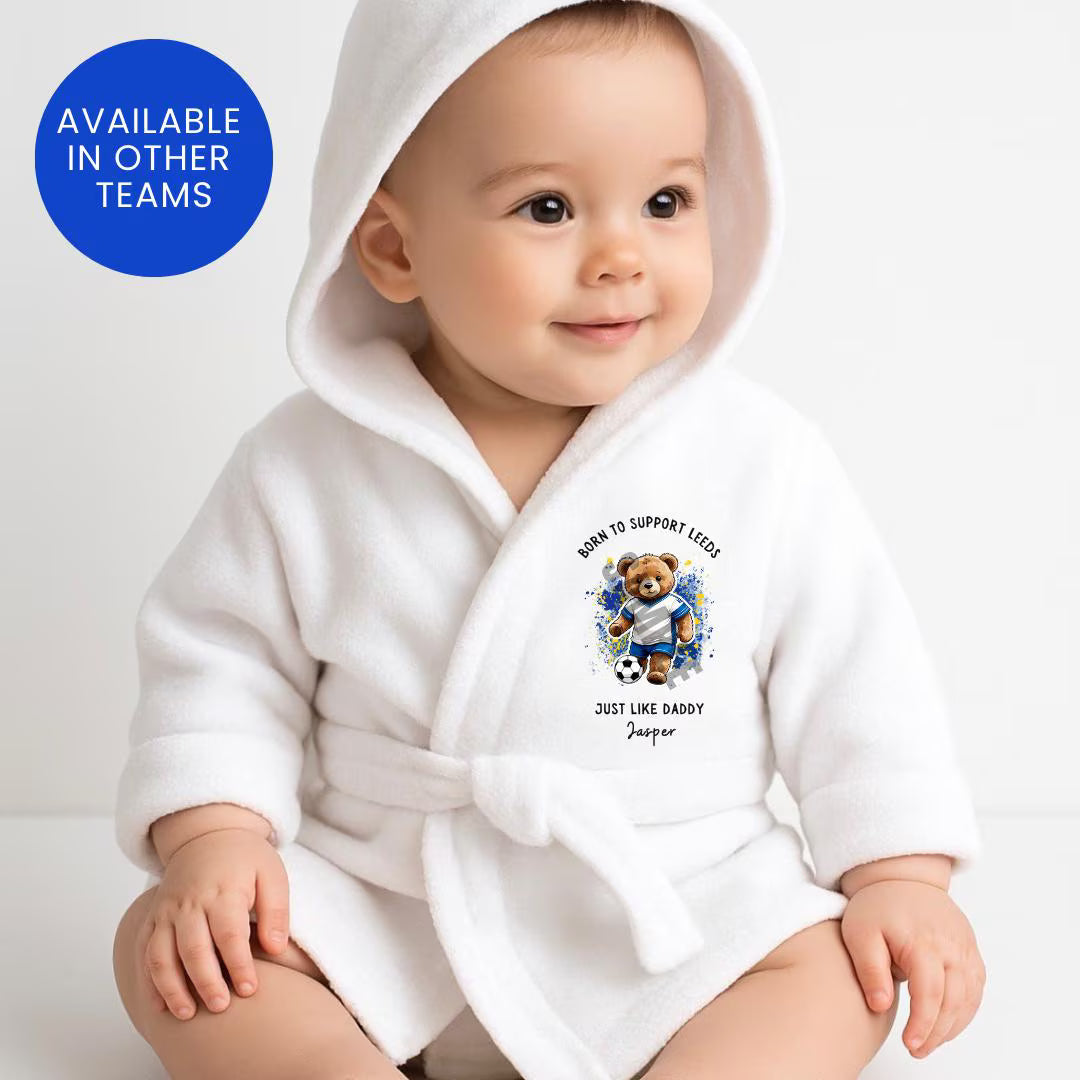 LEEDS UNITED HOODED ROBE