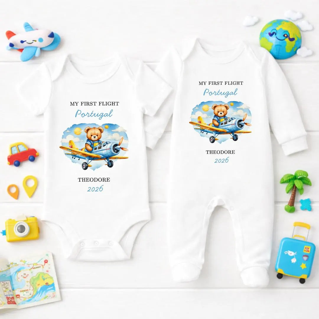 MY 1ST FLIGHT BABY SET