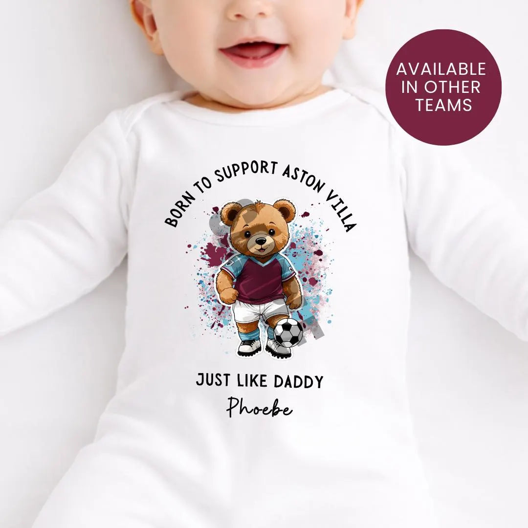 BORN TO SUPPORT ASTON VILLA SET