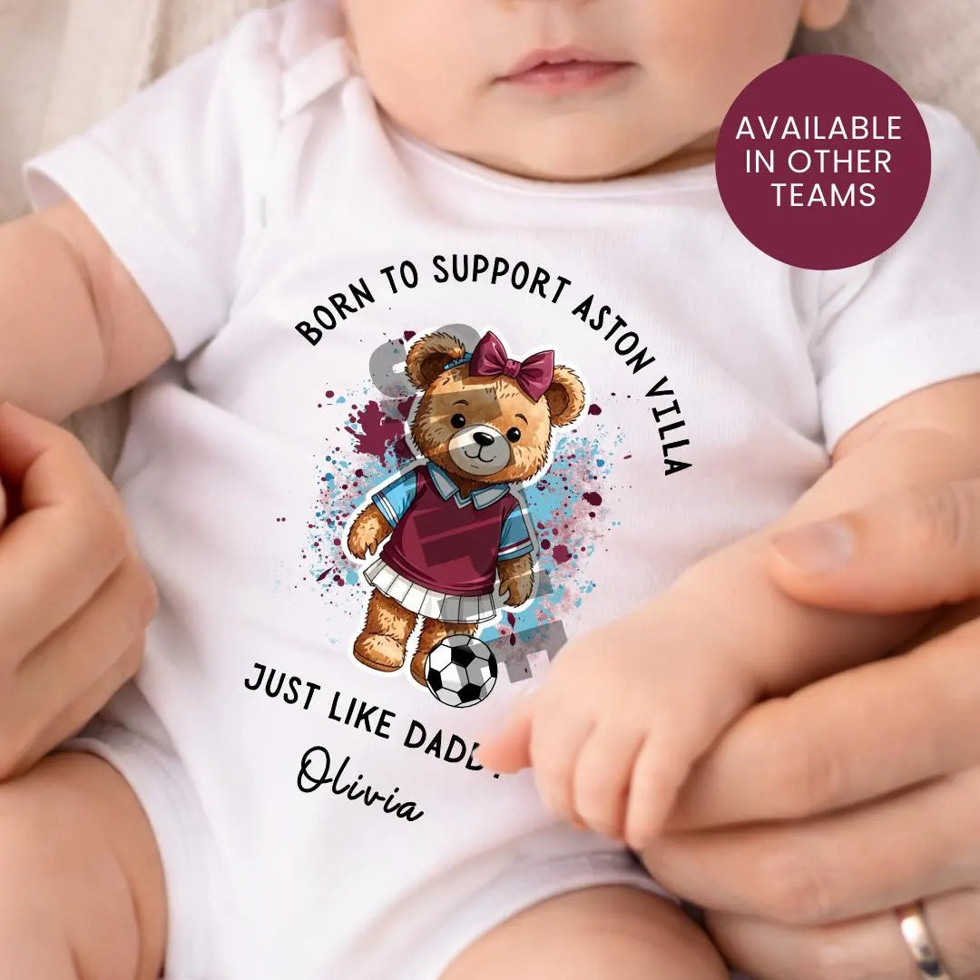 BORN TO SUPPORT ASTON VILLA SET