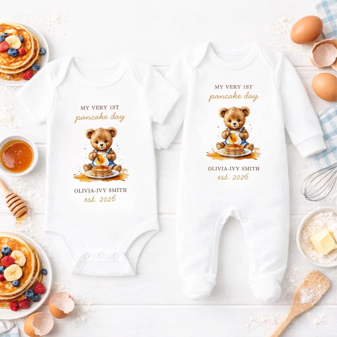 MY 1ST PANCAKE DAY VEST