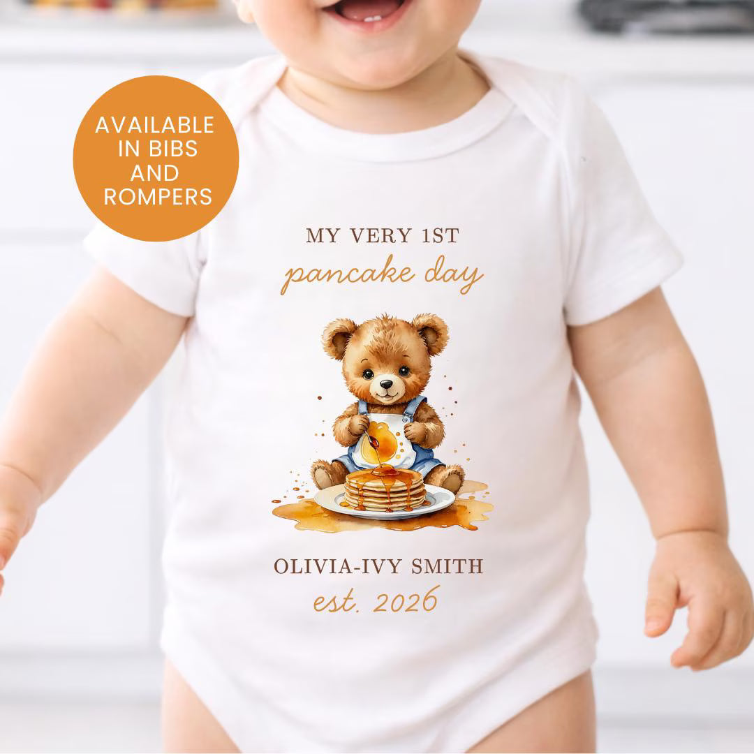 MY 1ST PANCAKE DAY VEST