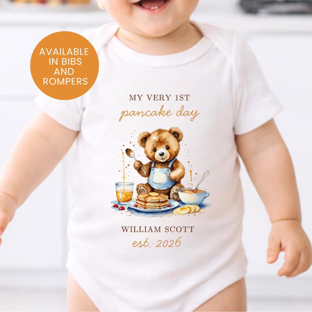 MY 1ST PANCAKE DAY VEST