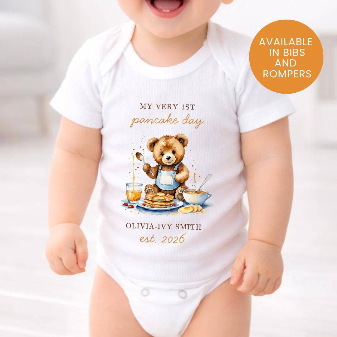 MY 1ST PANCAKE DAY VEST