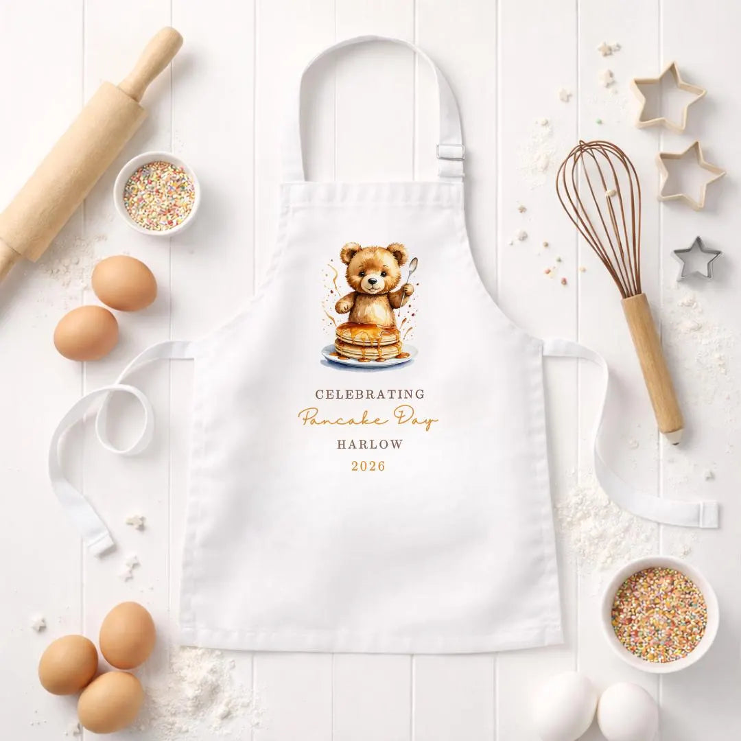 PANCAKE DAY APRON & HAT