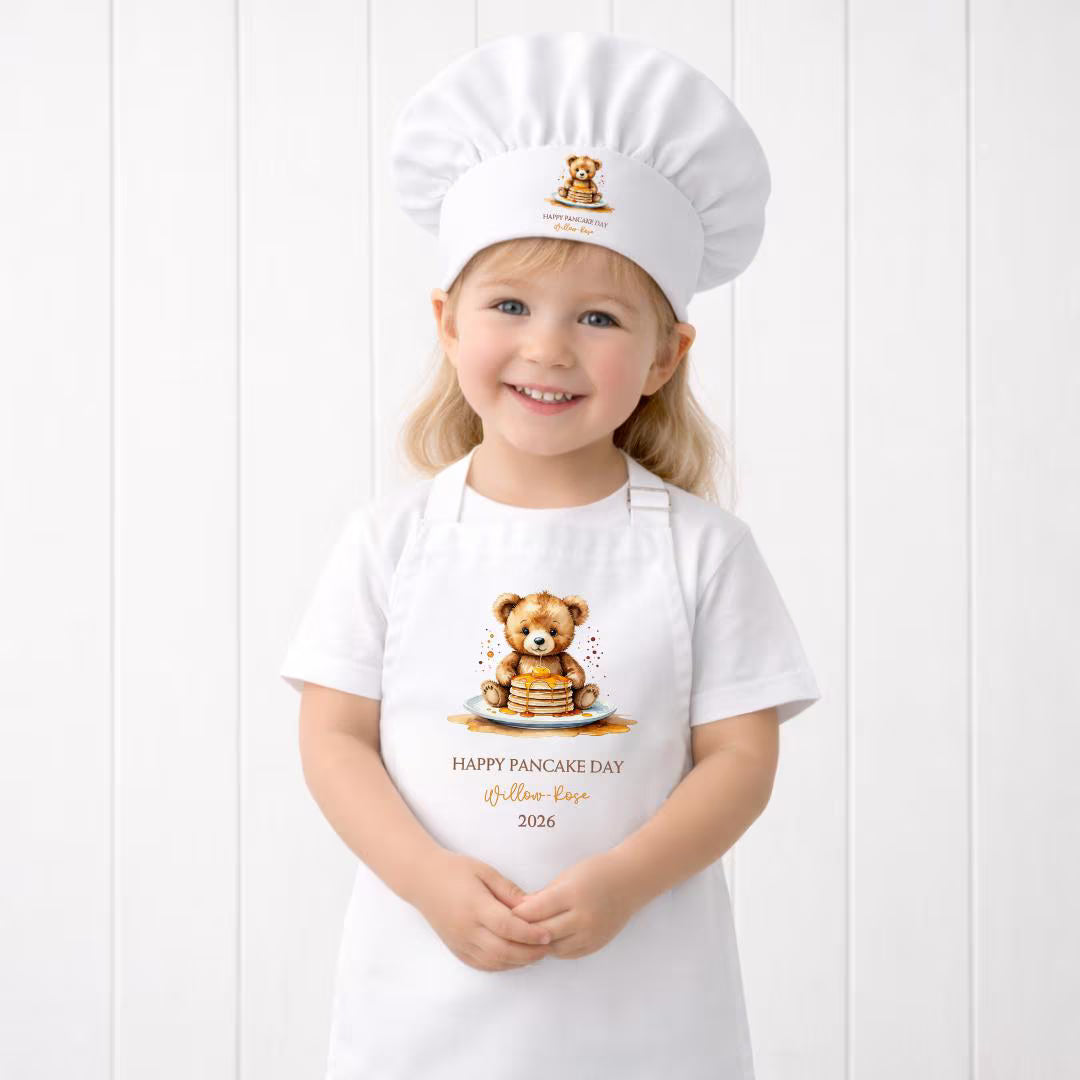 PANCAKE DAY APRON & HAT