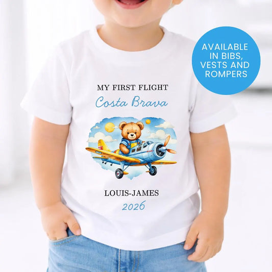 MY 1ST FLIGHT T-SHIRT