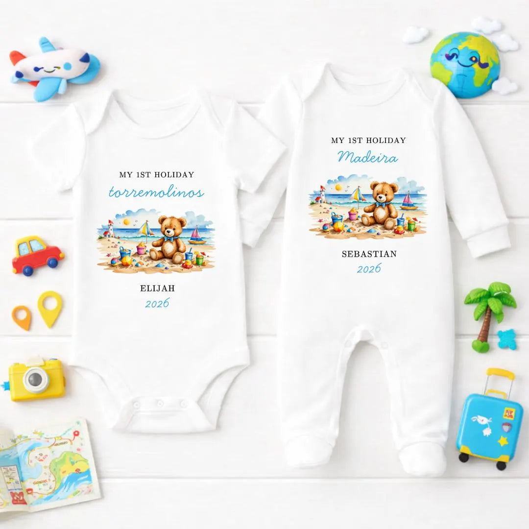 MY 1ST HOLIDAY BABY SET