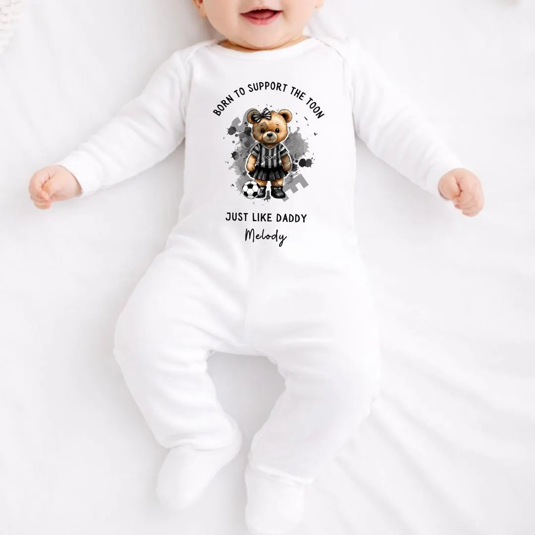 BORN TO SUPPORT NUFC BABY SET