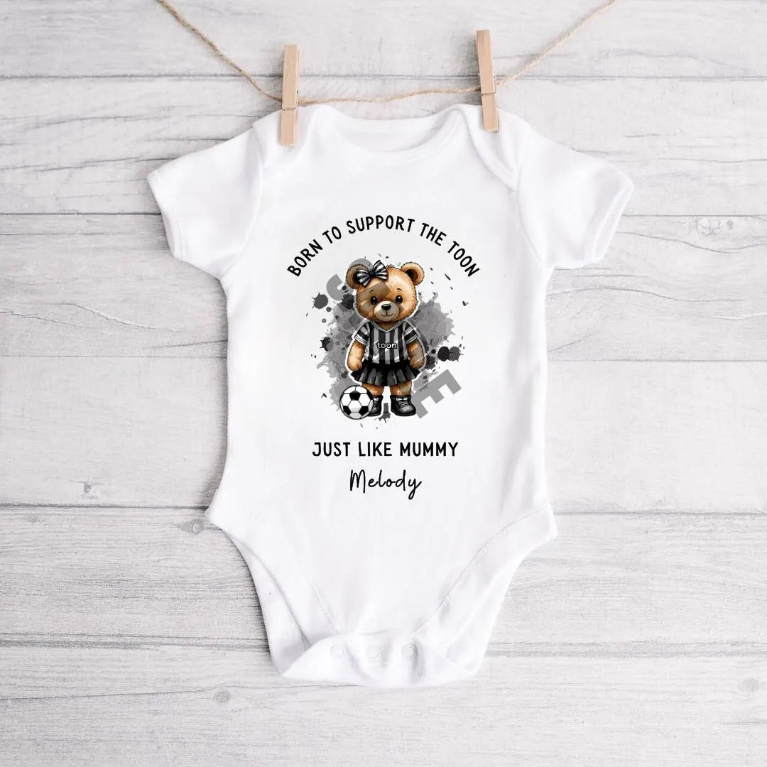 BORN TO SUPPORT NUFC BABY SET