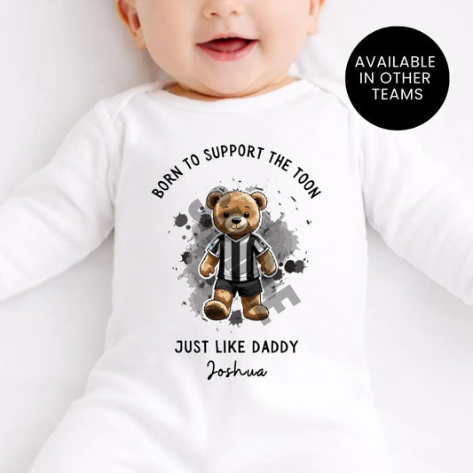 BORN TO SUPPORT NUFC BABY SET