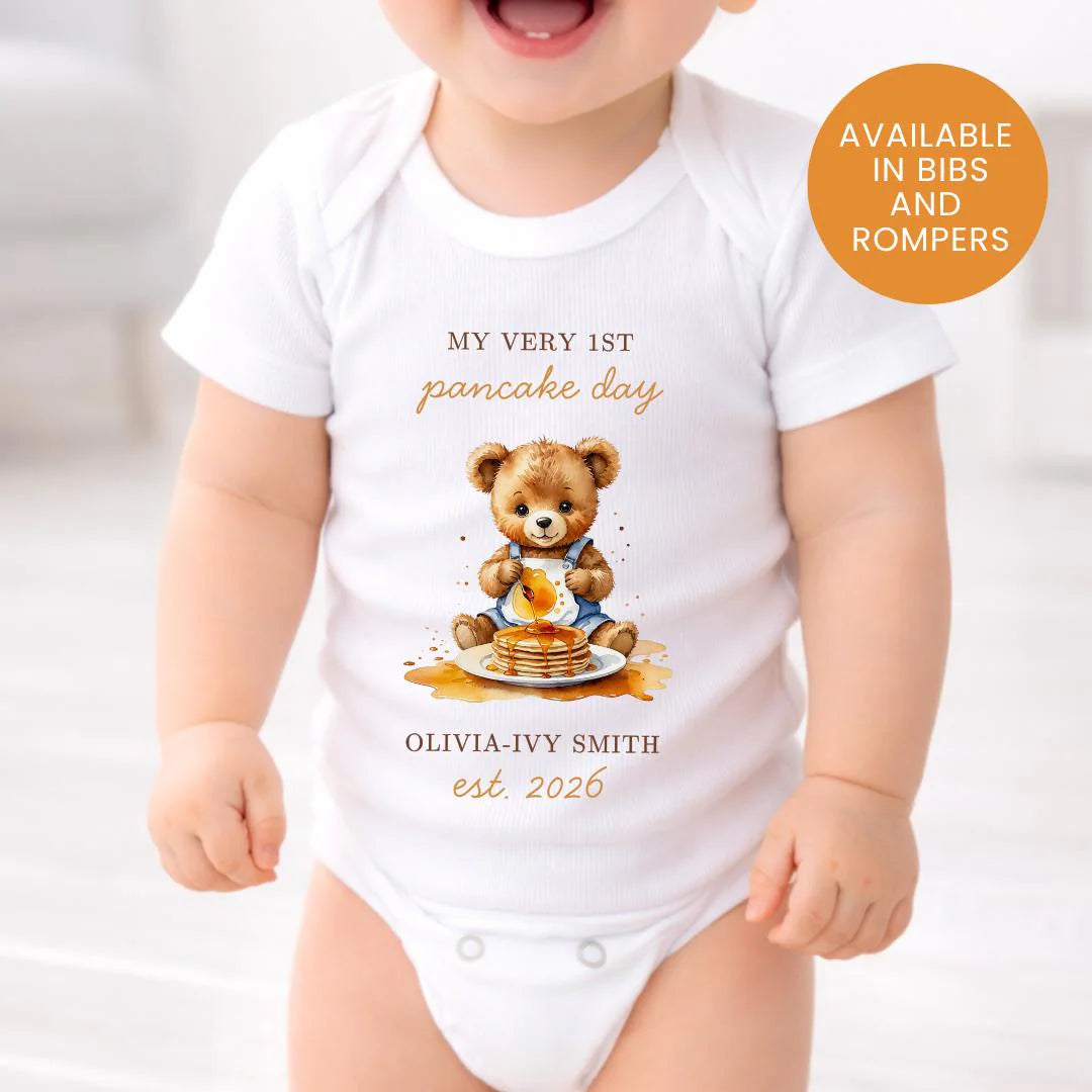 MY 1ST PANCAKE DAY VEST