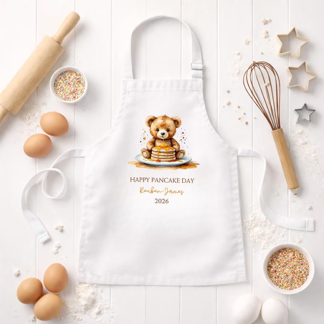 PANCAKE DAY APRON & HAT