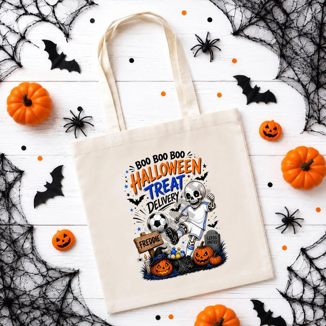 LEEDS SKELETON TOTE BAG