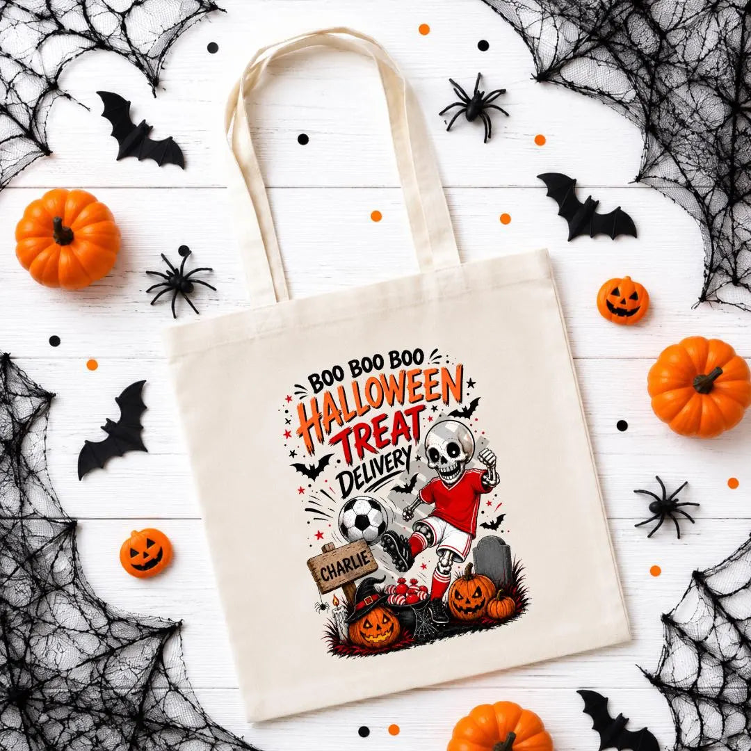 FOREST SKELETON TOTE BAG