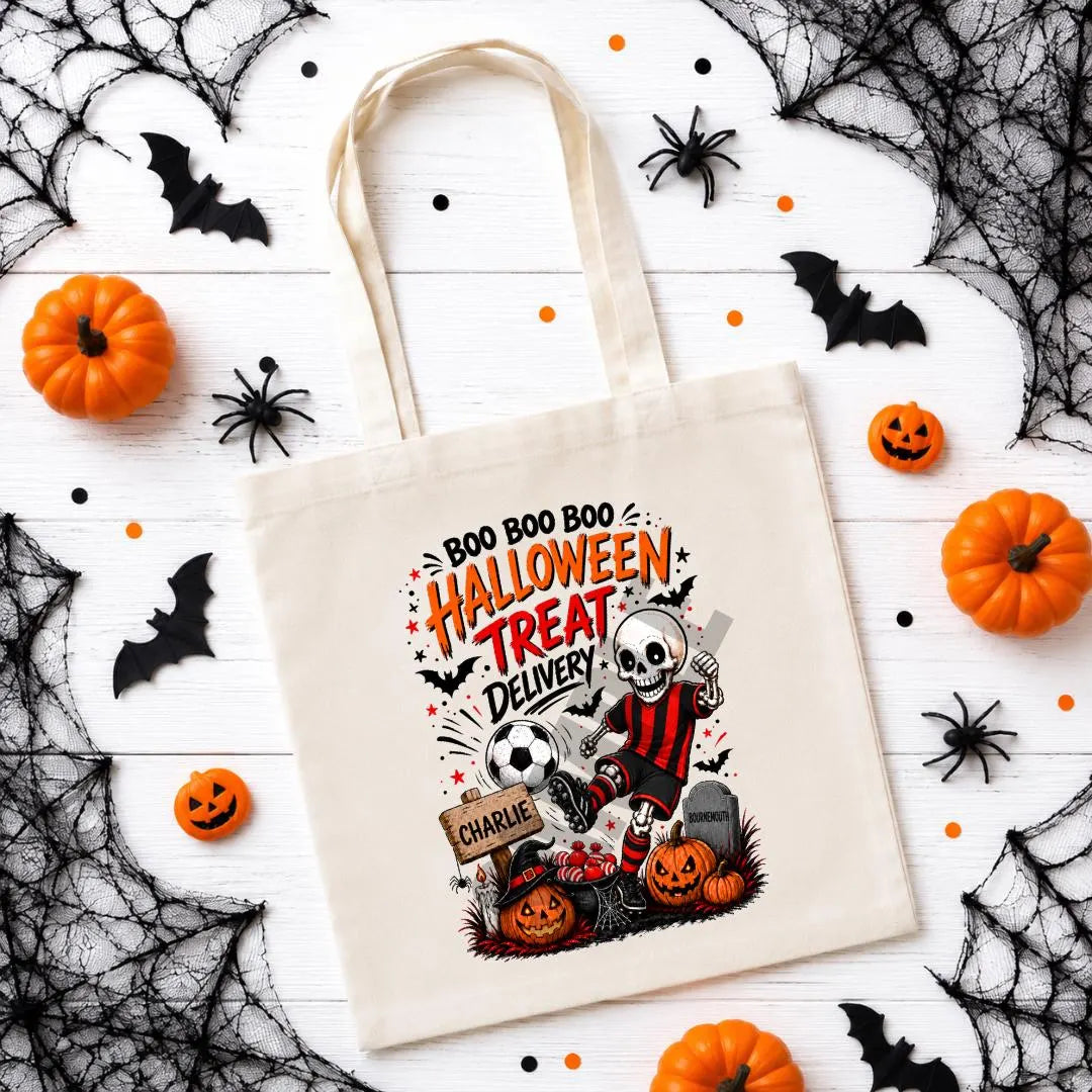 BOURNEMOUTH SKELETON TOTE BAG