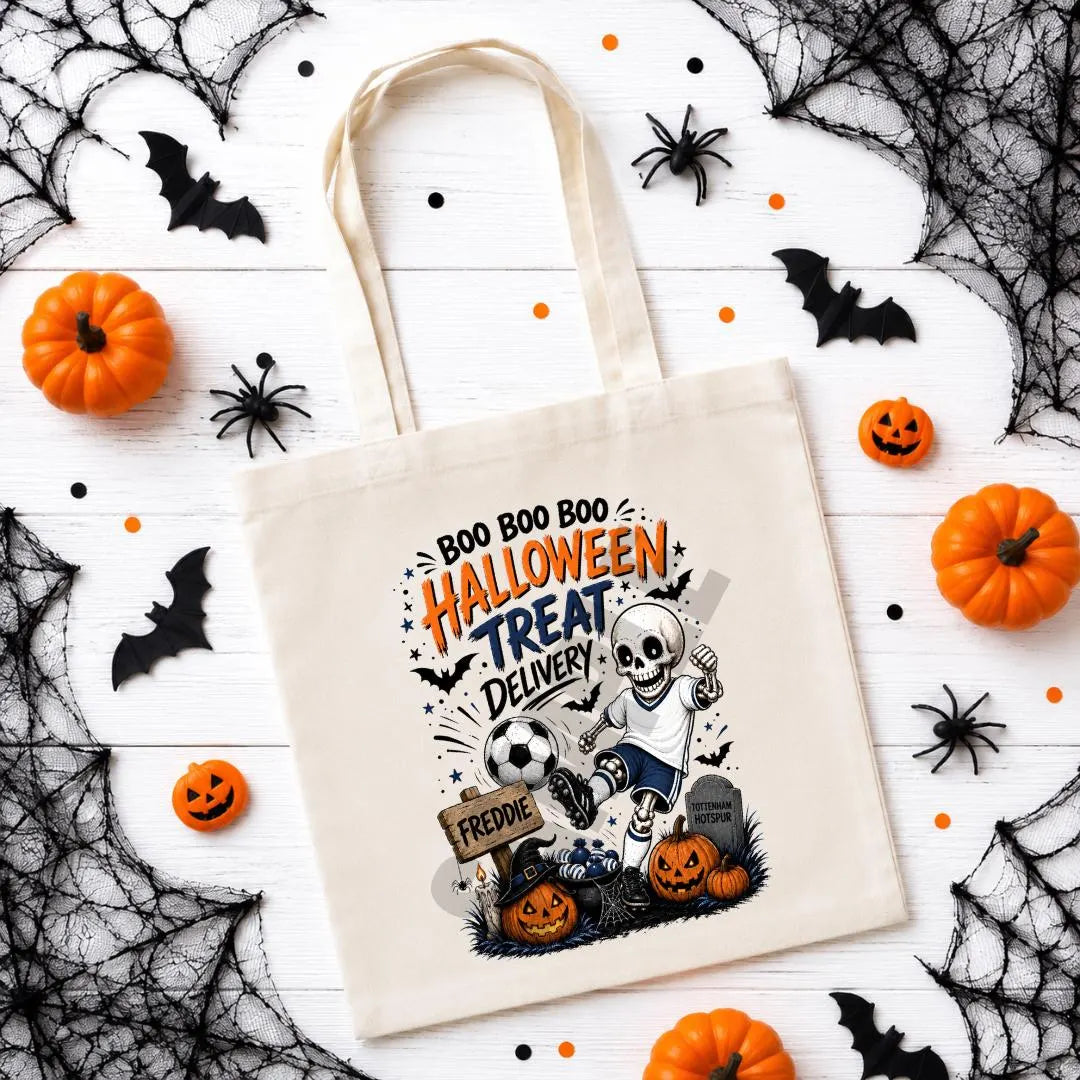 SPURS SKELETON TOTE BAG