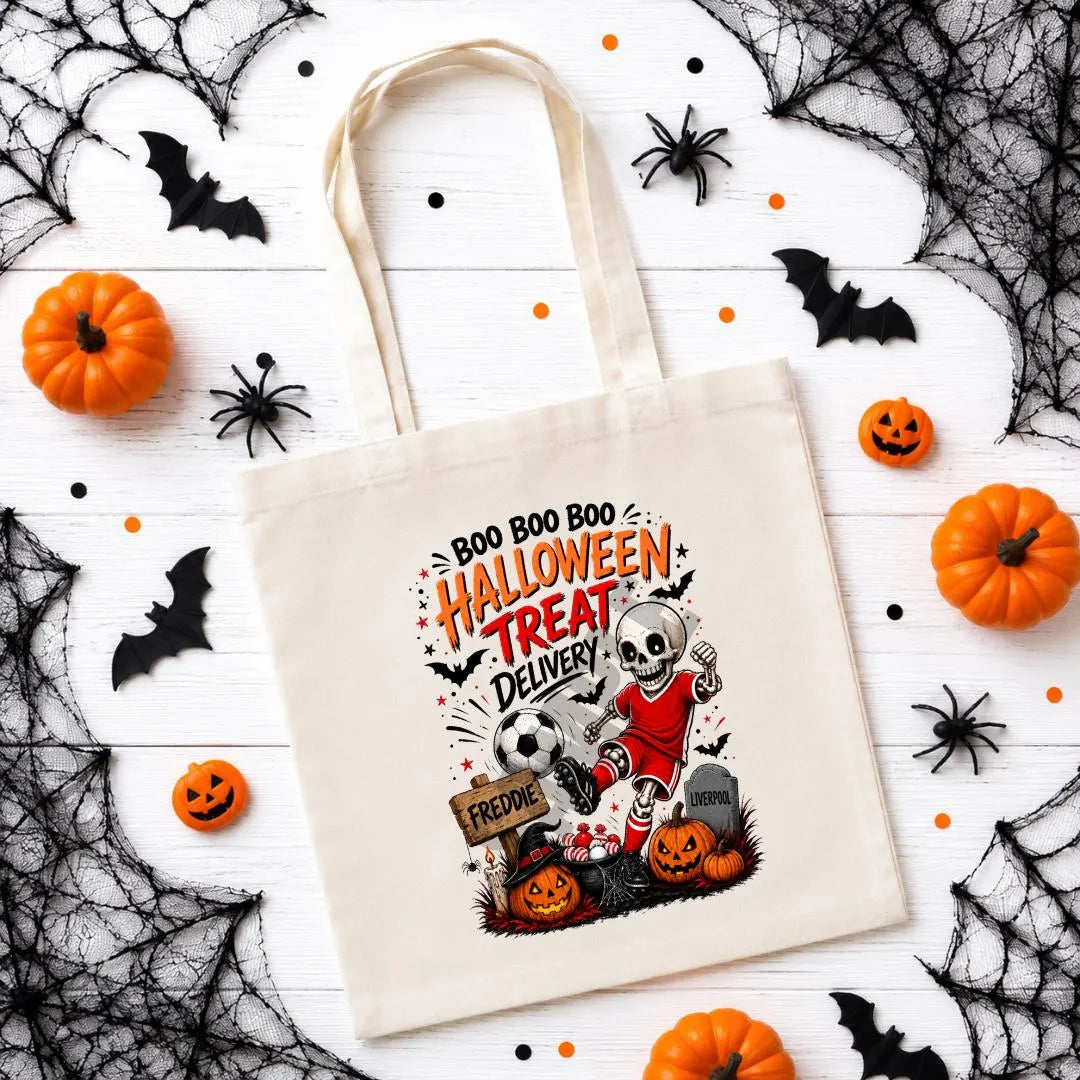 LIVERPOOL SKELETON TOTE BAG