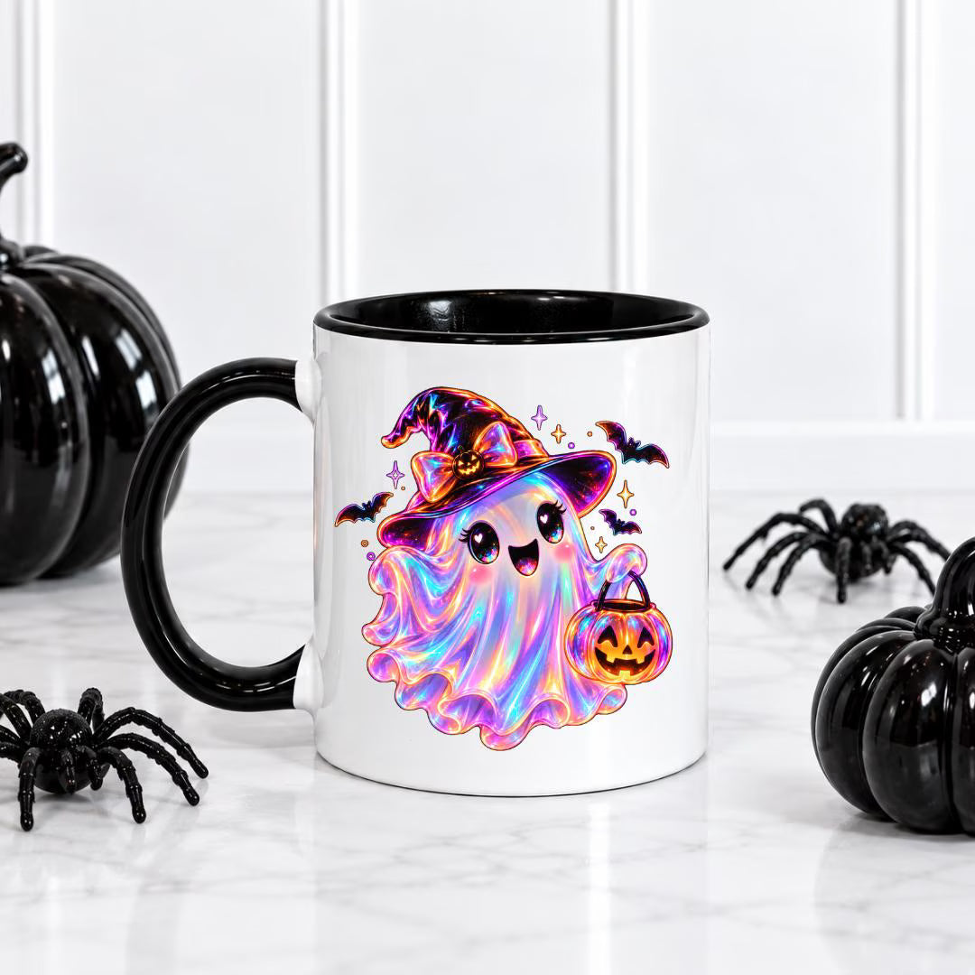 IRIDESCENT HALLOWEEN MUG