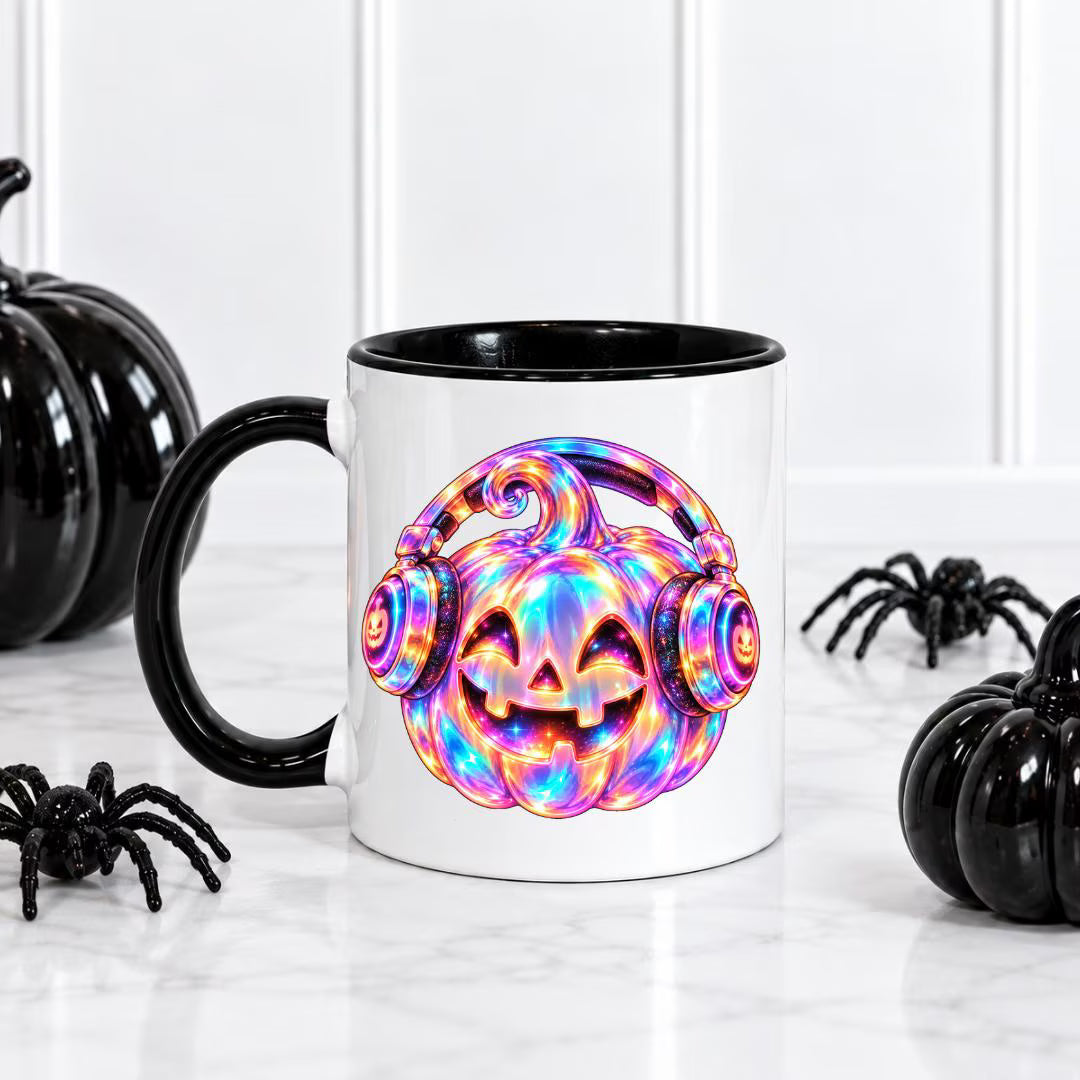 IRIDESCENT HALLOWEEN MUG