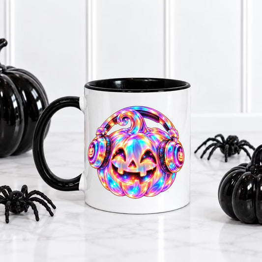 IRIDESCENT HALLOWEEN MUG