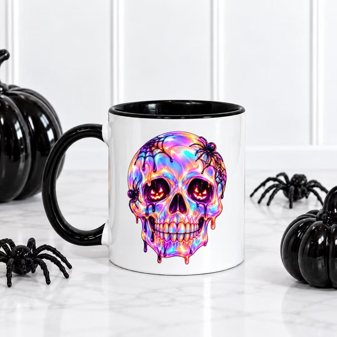 IRIDESCENT HALLOWEEN MUG