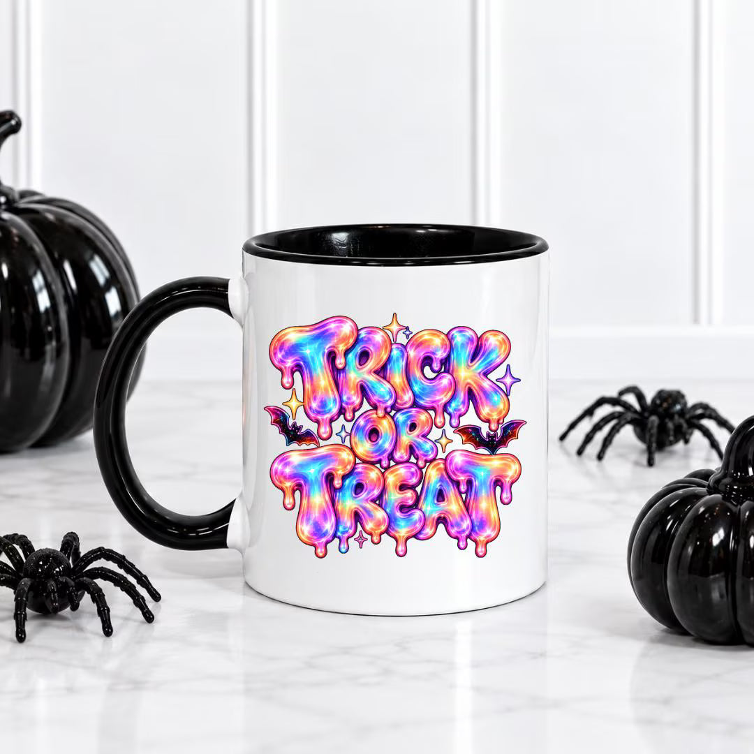 IRIDESCENT HALLOWEEN MUG