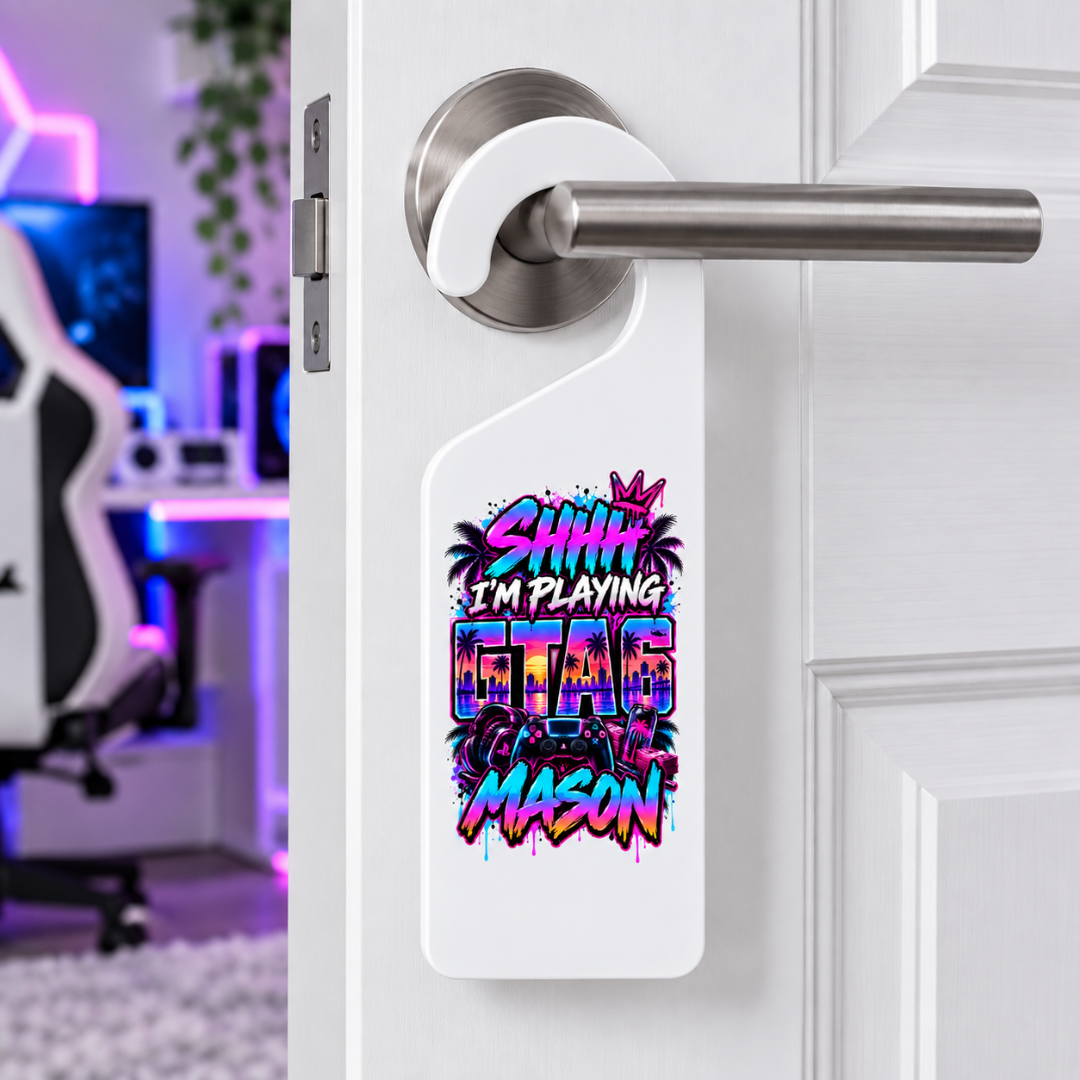 GAMING DOOR HANGER