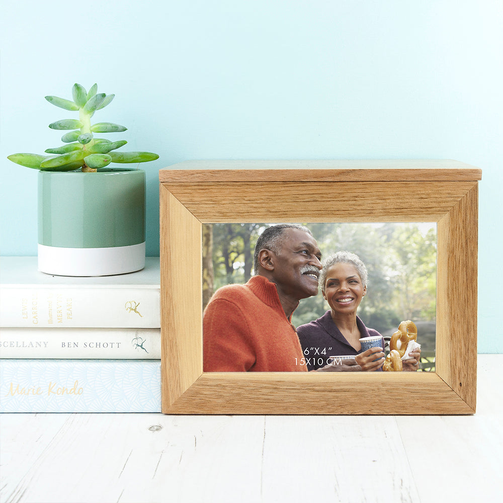 COUPLES PHOTO CUBE KEEPSAKE BOX