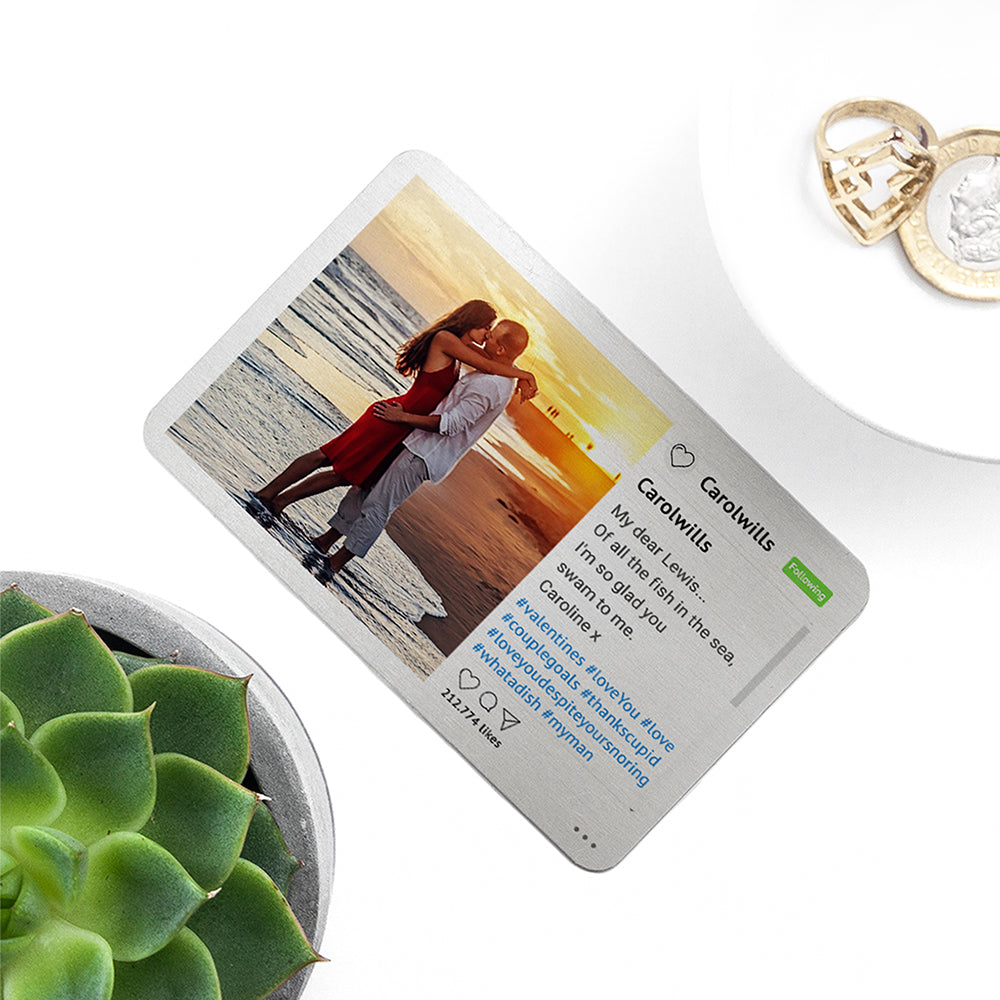 WALLETGRAM METAL KEEPSAKE