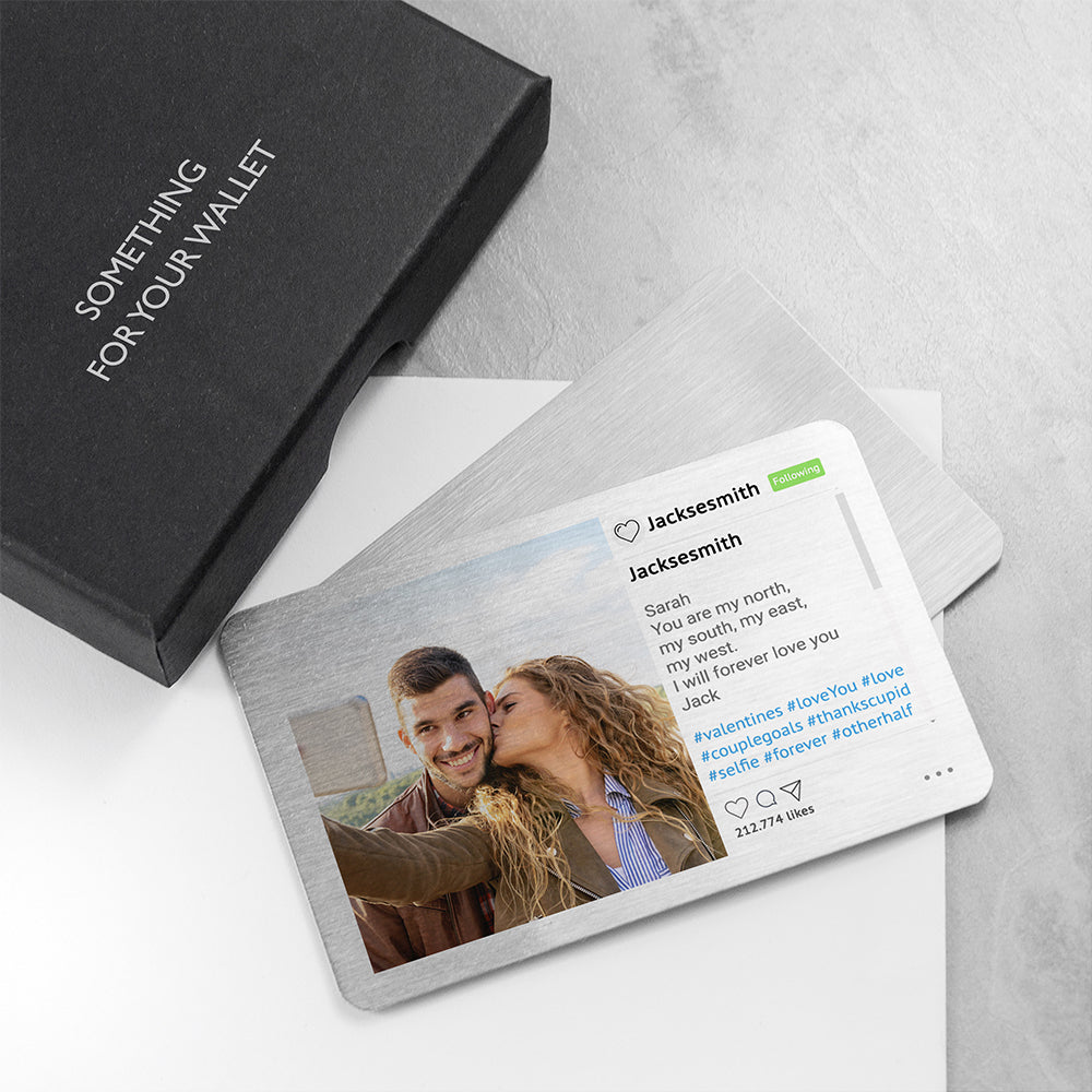 WALLETGRAM METAL KEEPSAKE