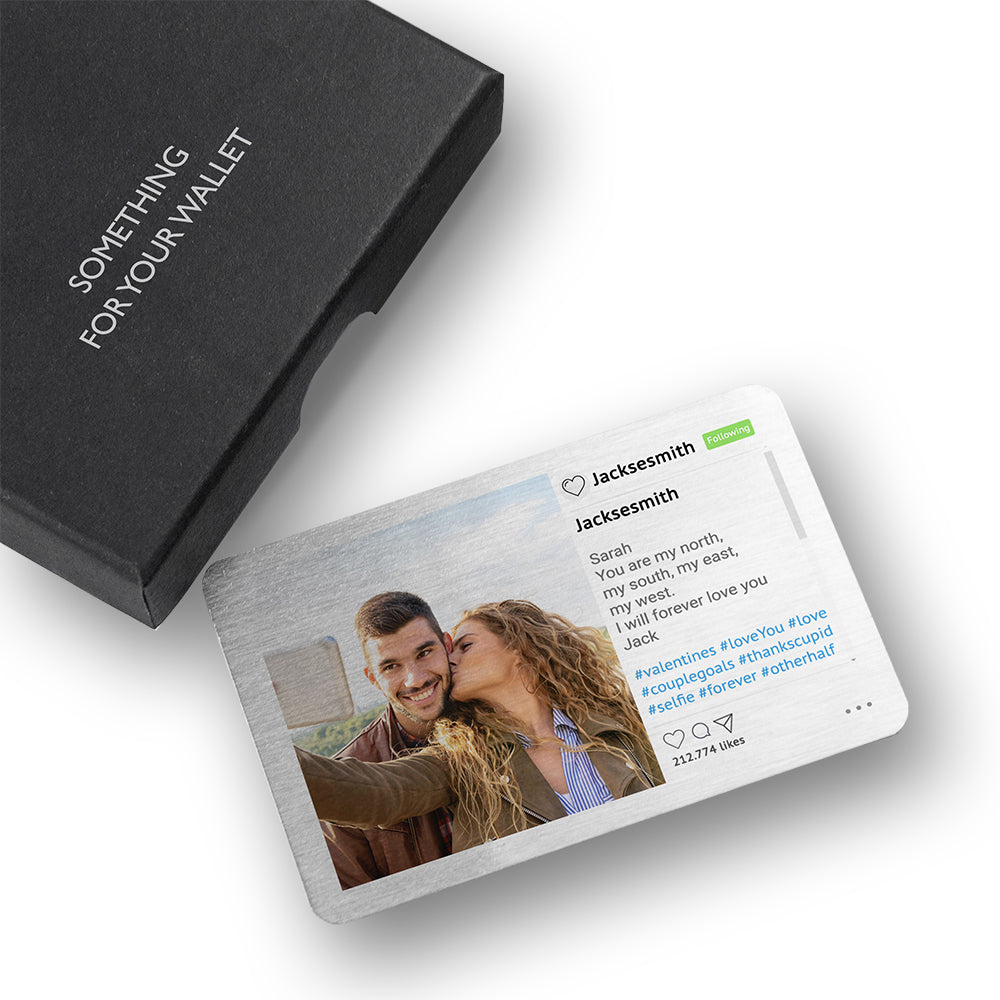 WALLETGRAM METAL KEEPSAKE