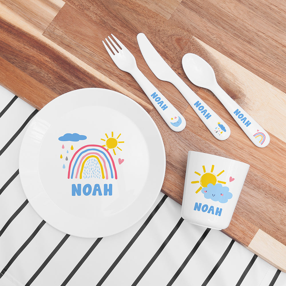 PERSONALISED KIDS DINING SET