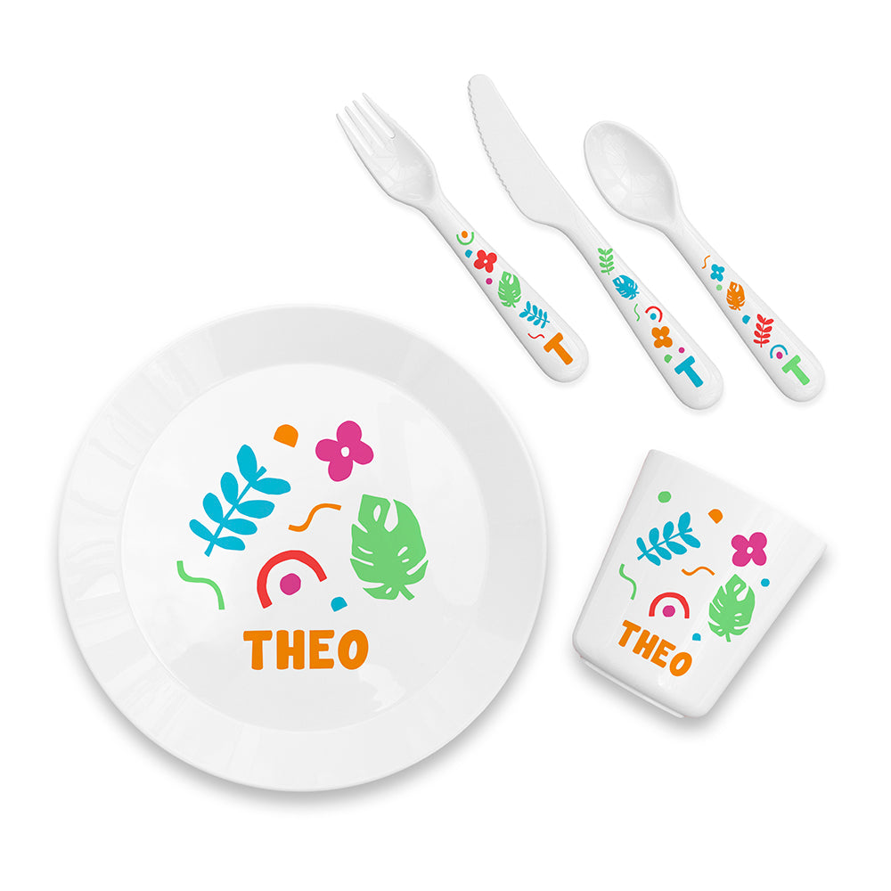PERSONALISED KIDS DINING SET