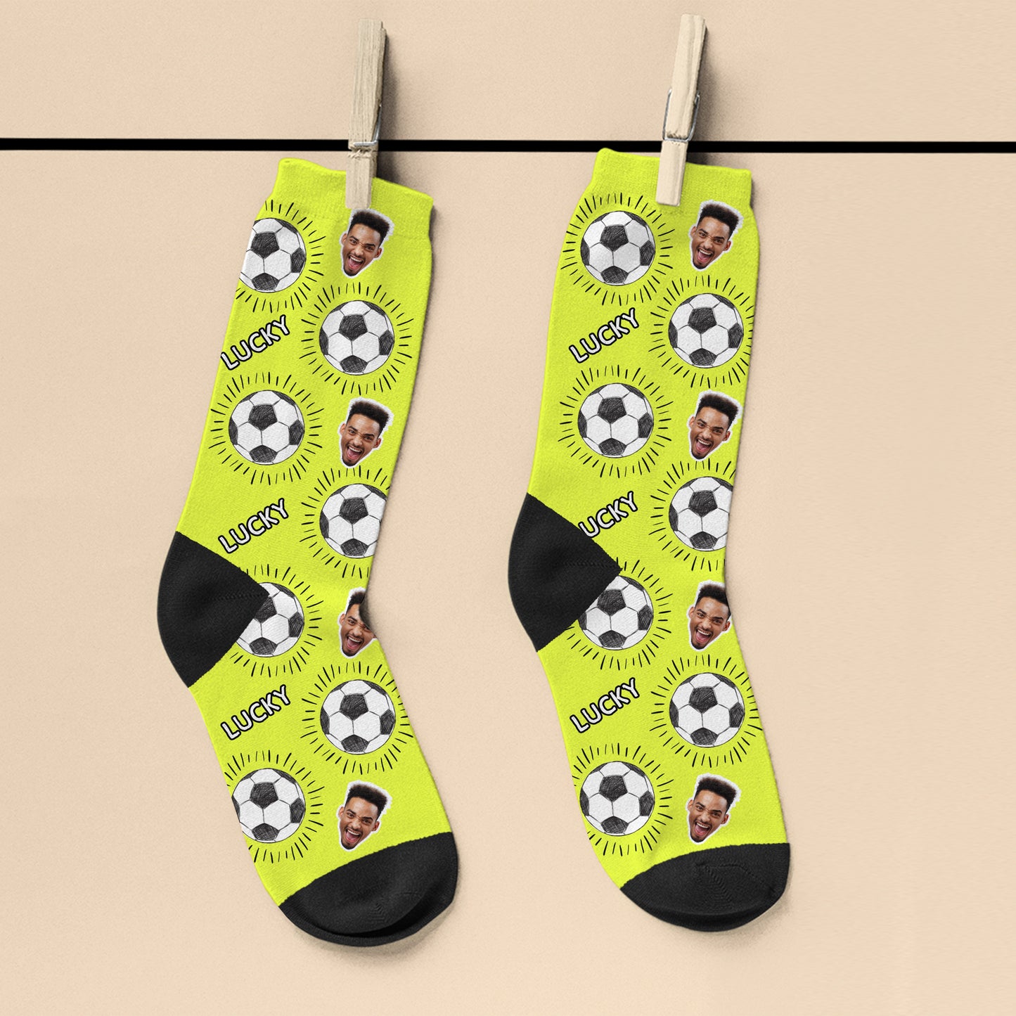 LUCKY FOOTBALL SOCKS