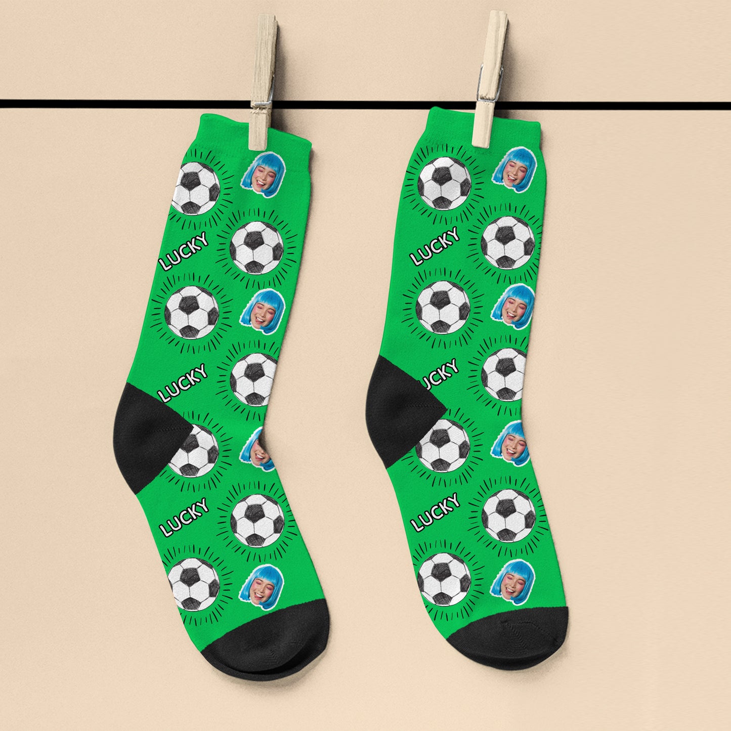 LUCKY FOOTBALL SOCKS