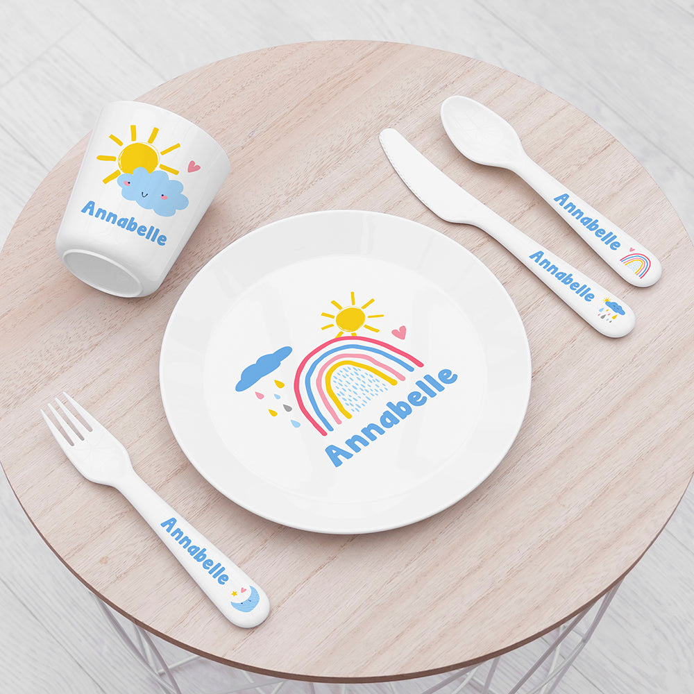 PERSONALISED KIDS DINING SET