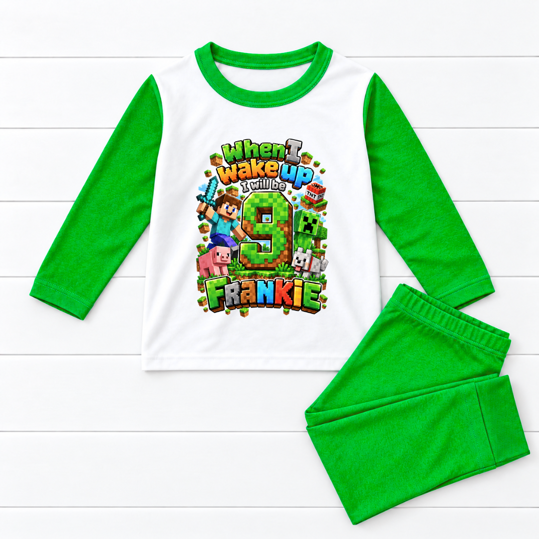 MINECRAFT PYJAMAS