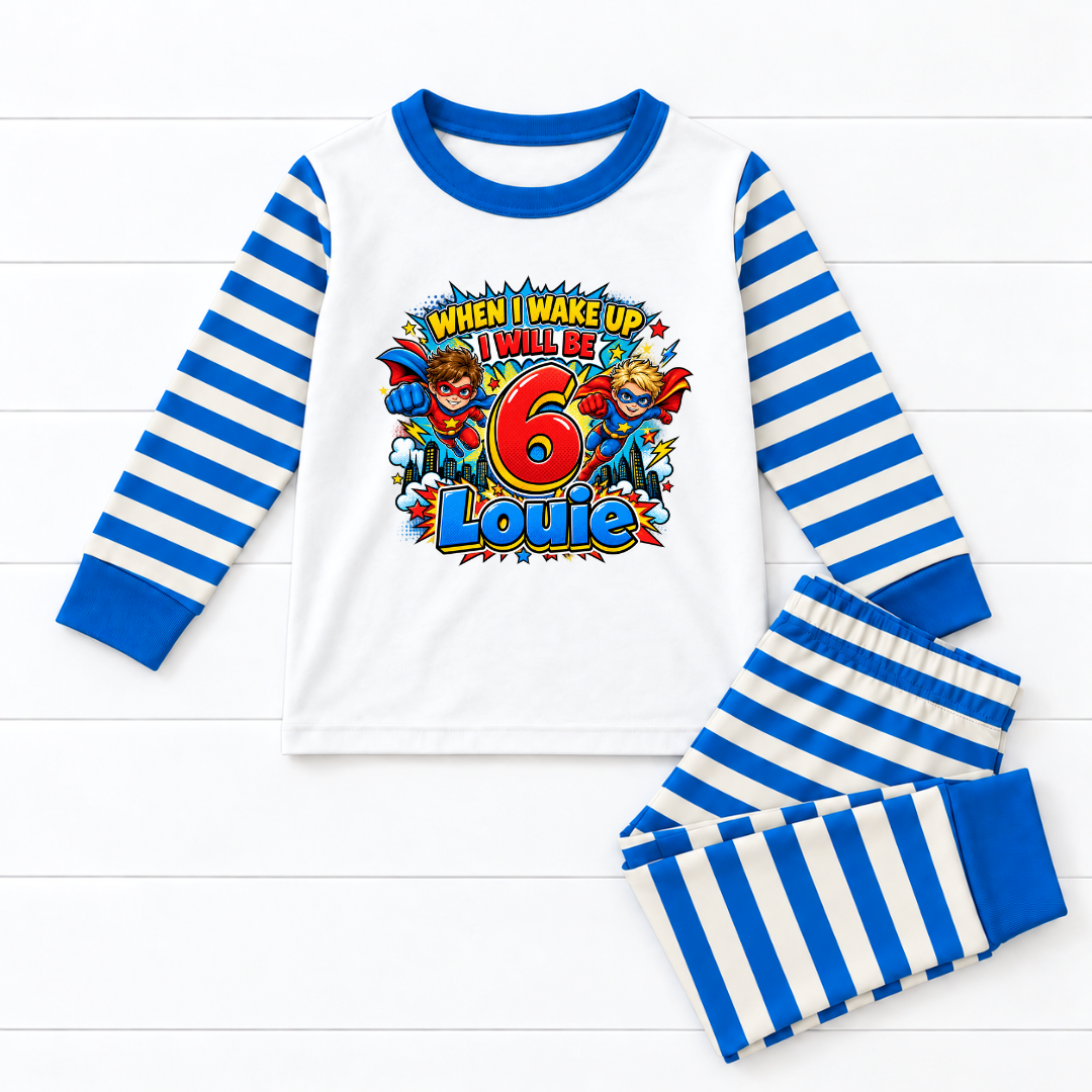 SUPERHERO PYJAMAS